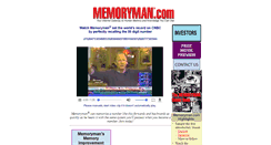Desktop Screenshot of memoryman.com